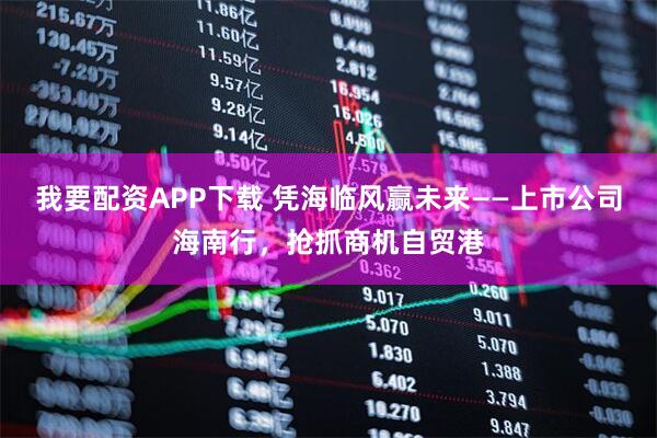 我要配资APP下载 凭海临风赢未来——上市公司海南行，抢抓商机自贸港
