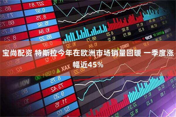 宝尚配资 特斯拉今年在欧洲市场销量回暖 一季度涨幅近45%